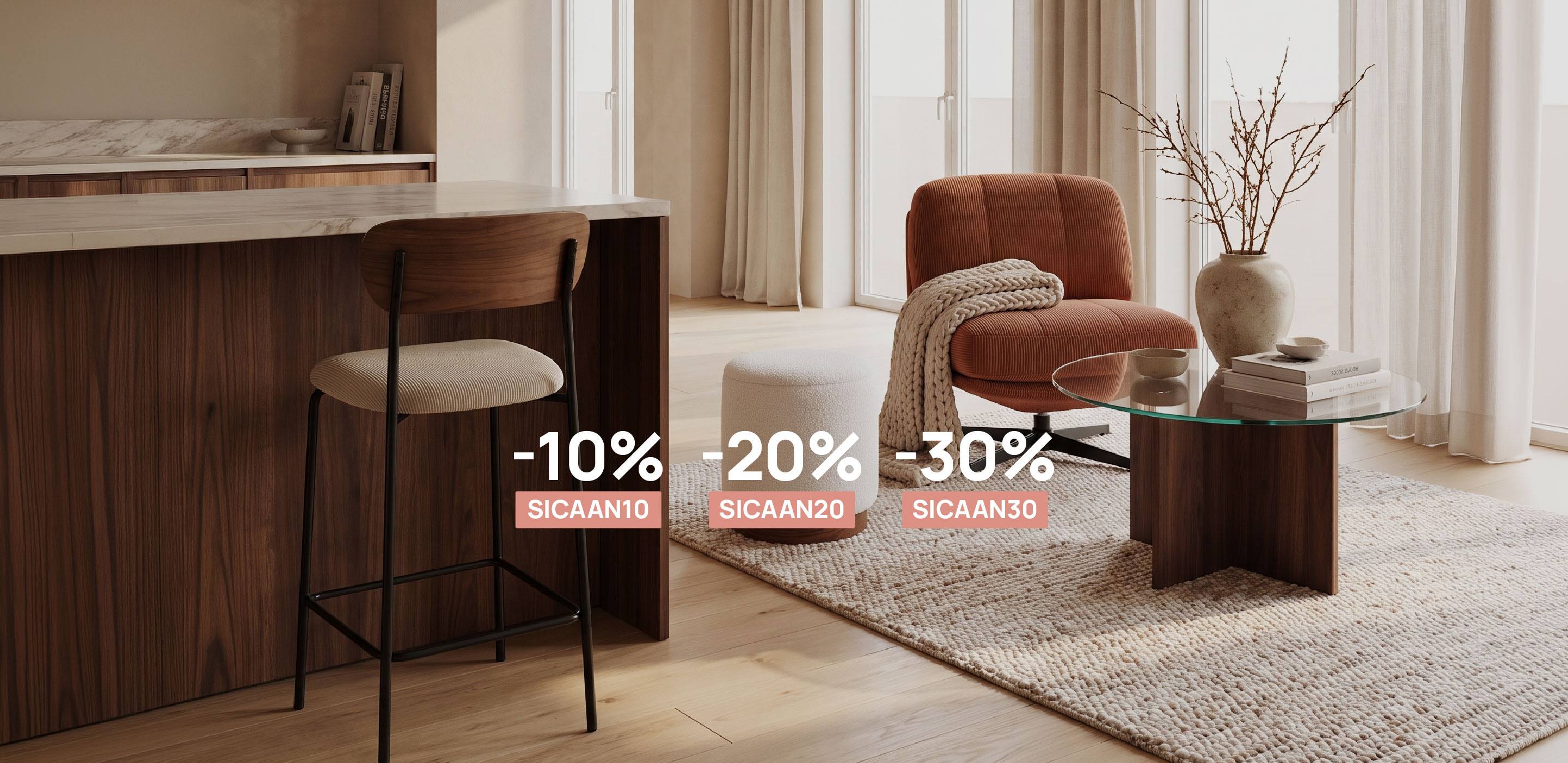 Jopa –30 % alennusta tarjouskoodeillamme